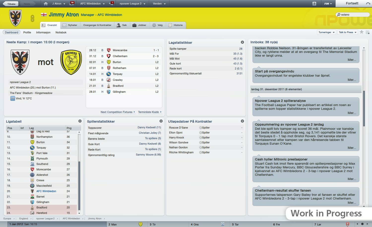 Football Manager 2012 - Imagen 9
